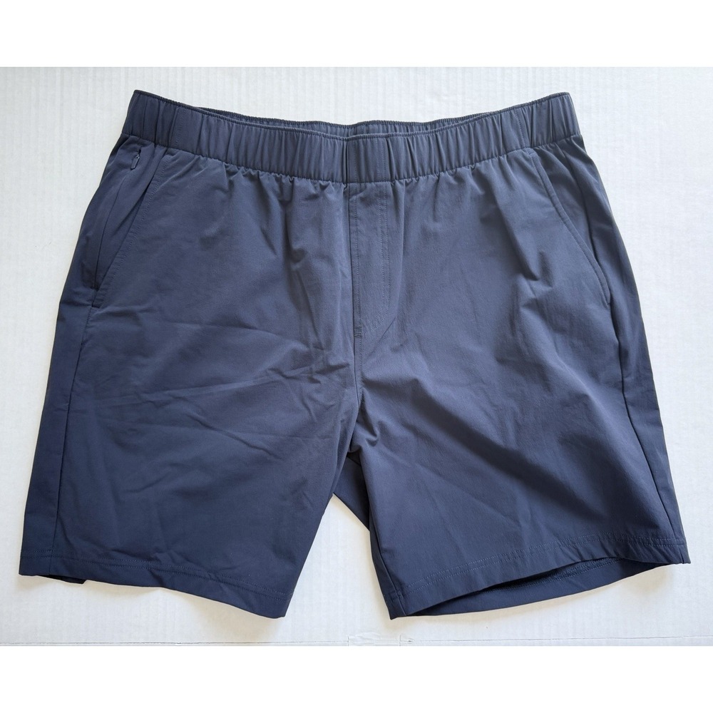 Rhoback Everyday Shorts Men 2XL Navy 4 Way Stretch Performance NWT